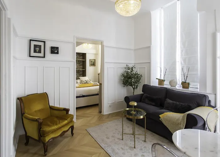 #59 Staywiz Us - Duplex Massena 1 Bdr Ac - 5 Mins Walk To Sea 니스